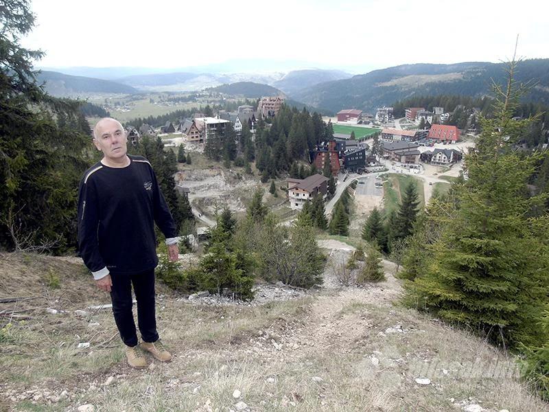 Babanovac, ispred skakaonice