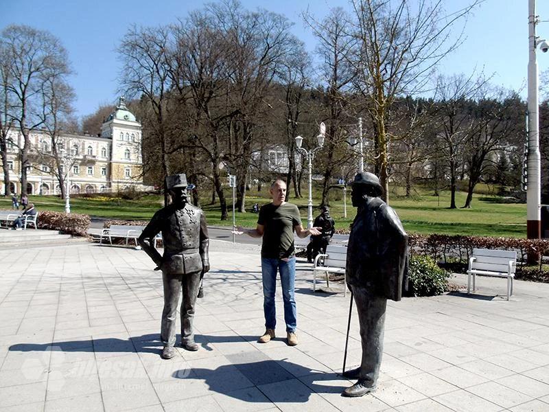 S Franjom Josipom I. i Edwardom VII.