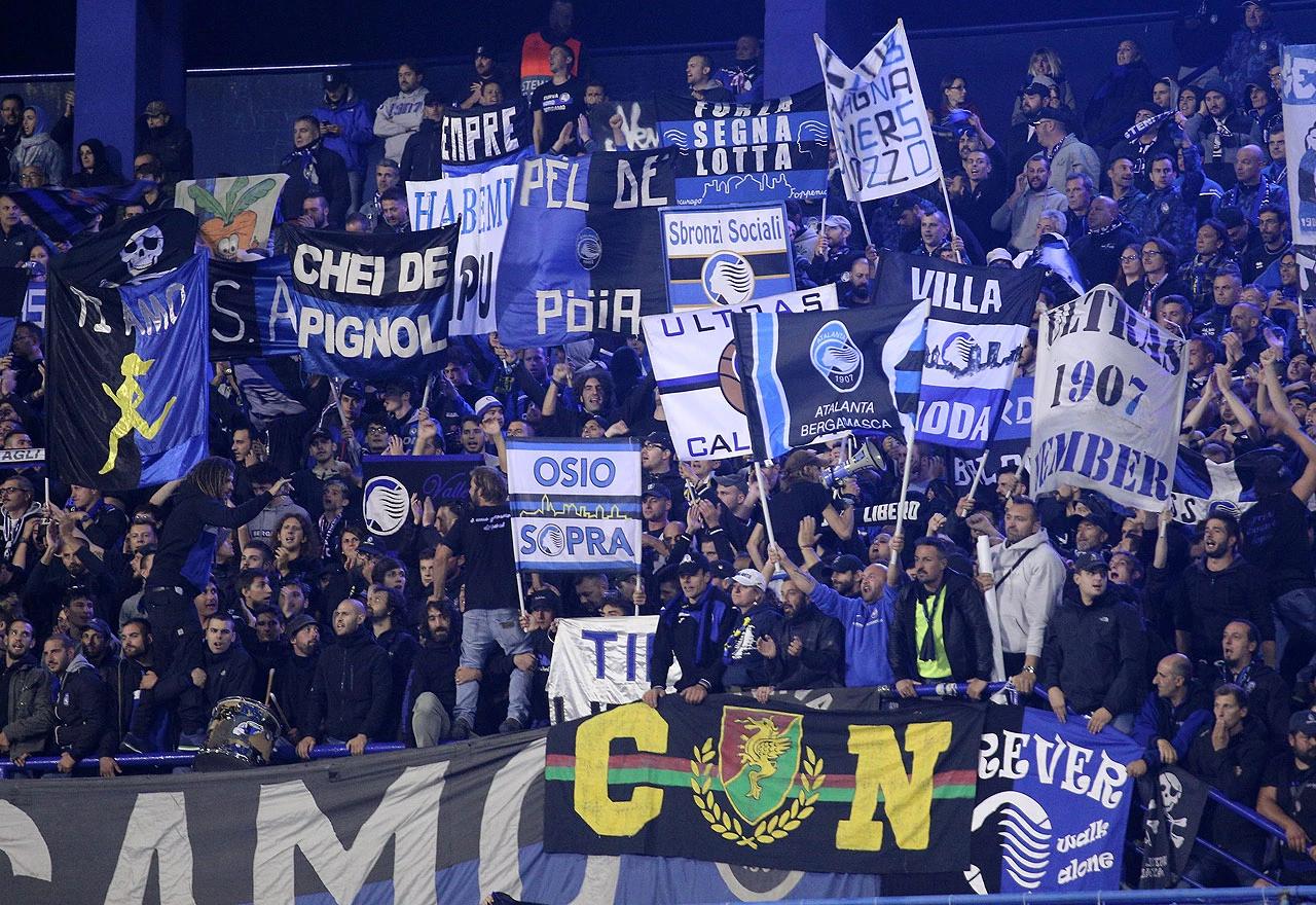 Dinamo - Atalanta (Navijači Atalante)