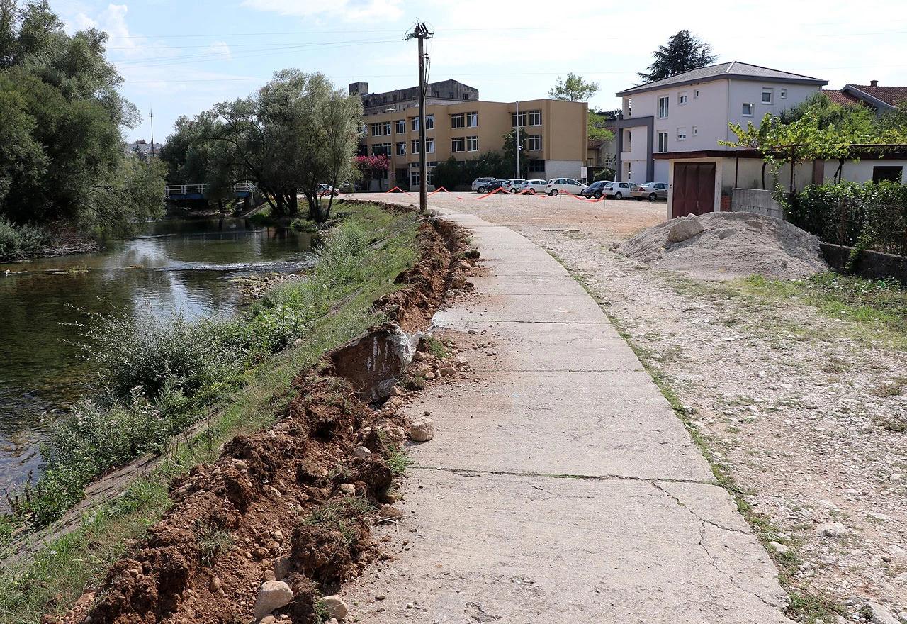 Proširenje šetnice uz rijeku Lišticu