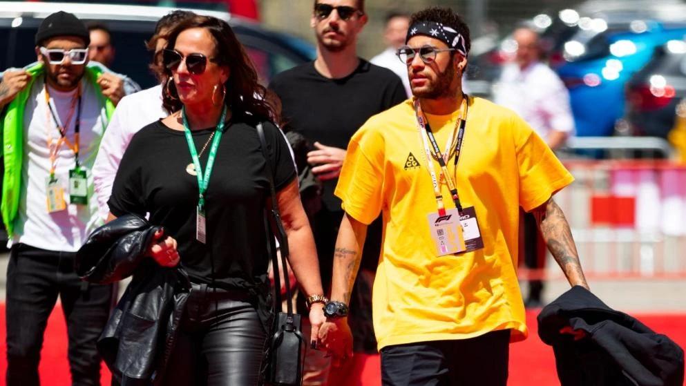 Neymar Jr. i majka Nadine Santos