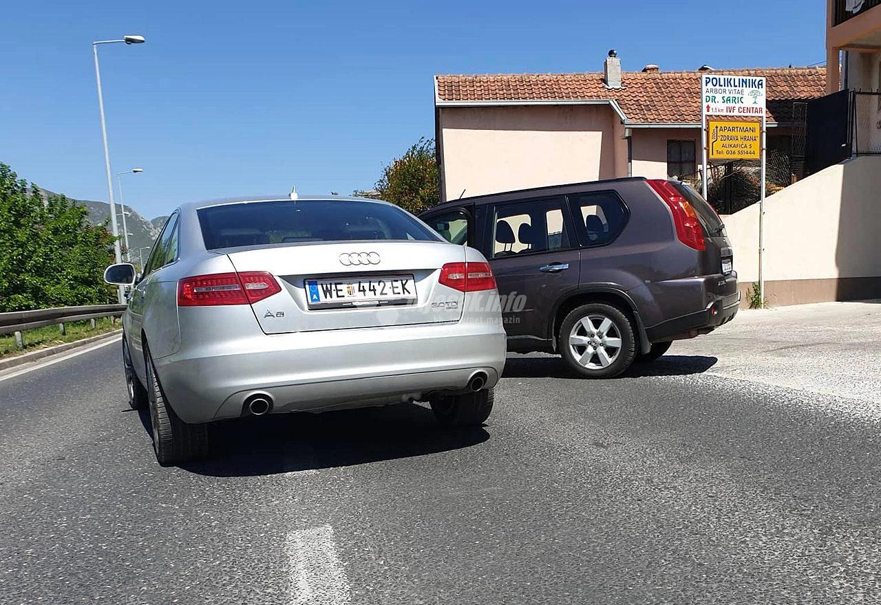 Sudar Nissana i Audija
