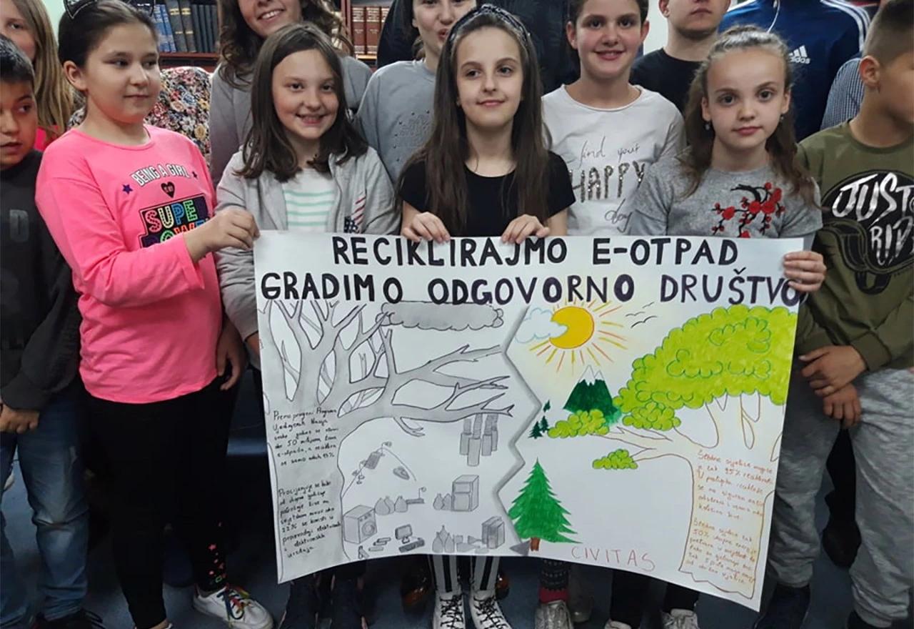 Osnovnoškolci učili o reciklaži