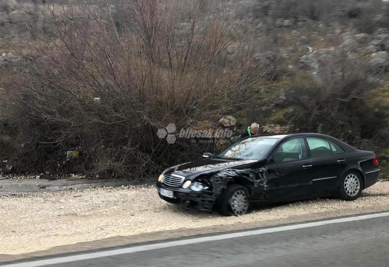 Mercedes koji je sudjelovao u nesreći