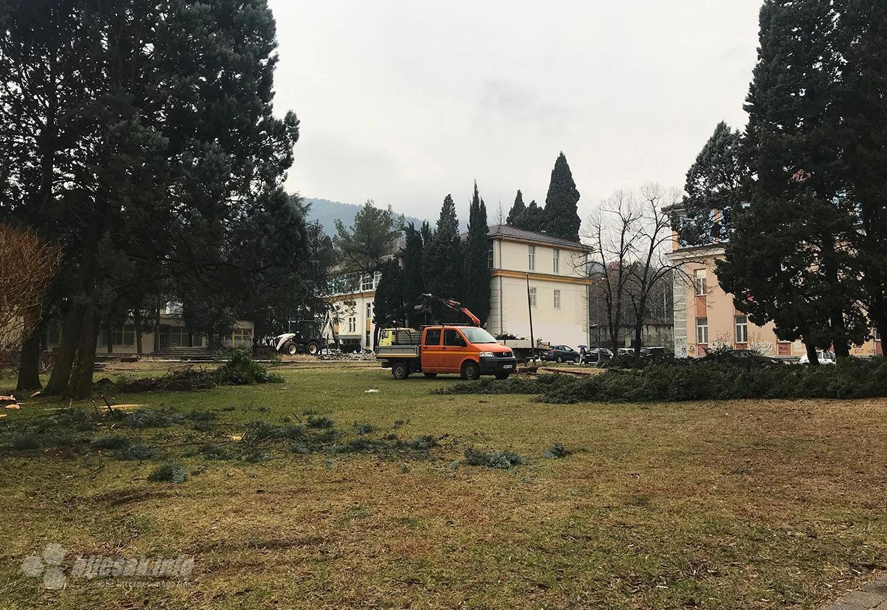 Obnova kampusa Sveučilišta, siječanj 2019.