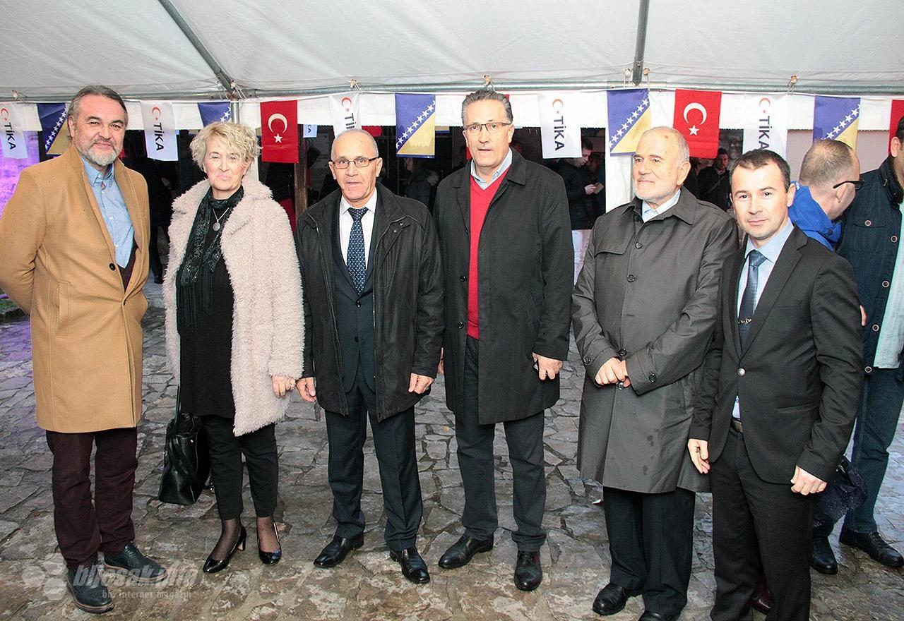 Detalj s ceremonije otvaranja zgrade Yunus Emre instituta