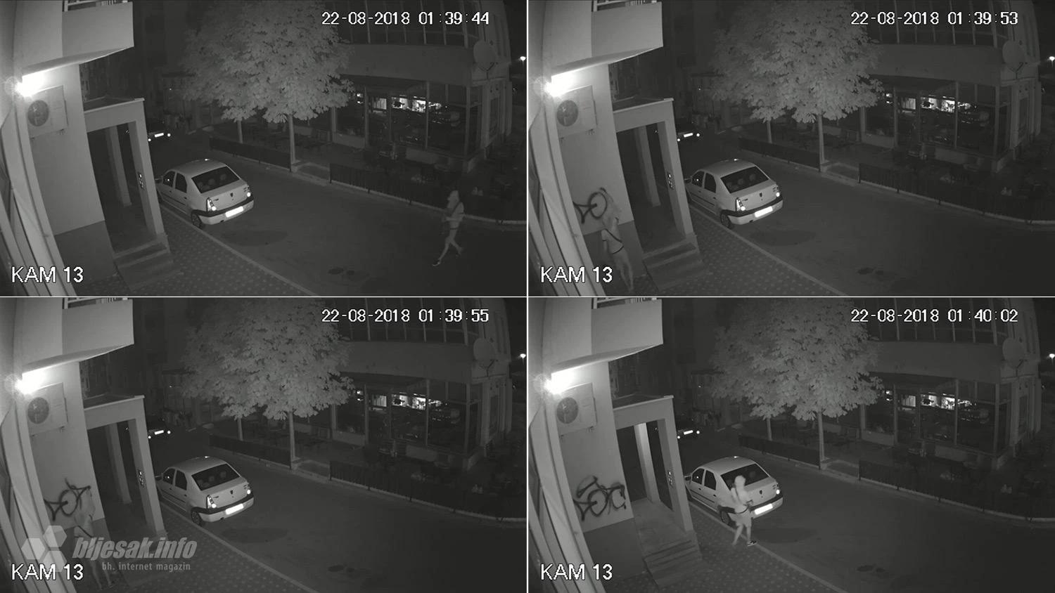Nadzorne kamere su snimile ''majstora u akciji''