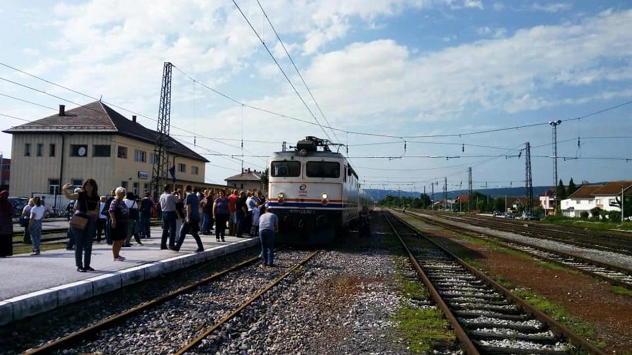 ŽFBiH - Talgo vlak u Bihaću
