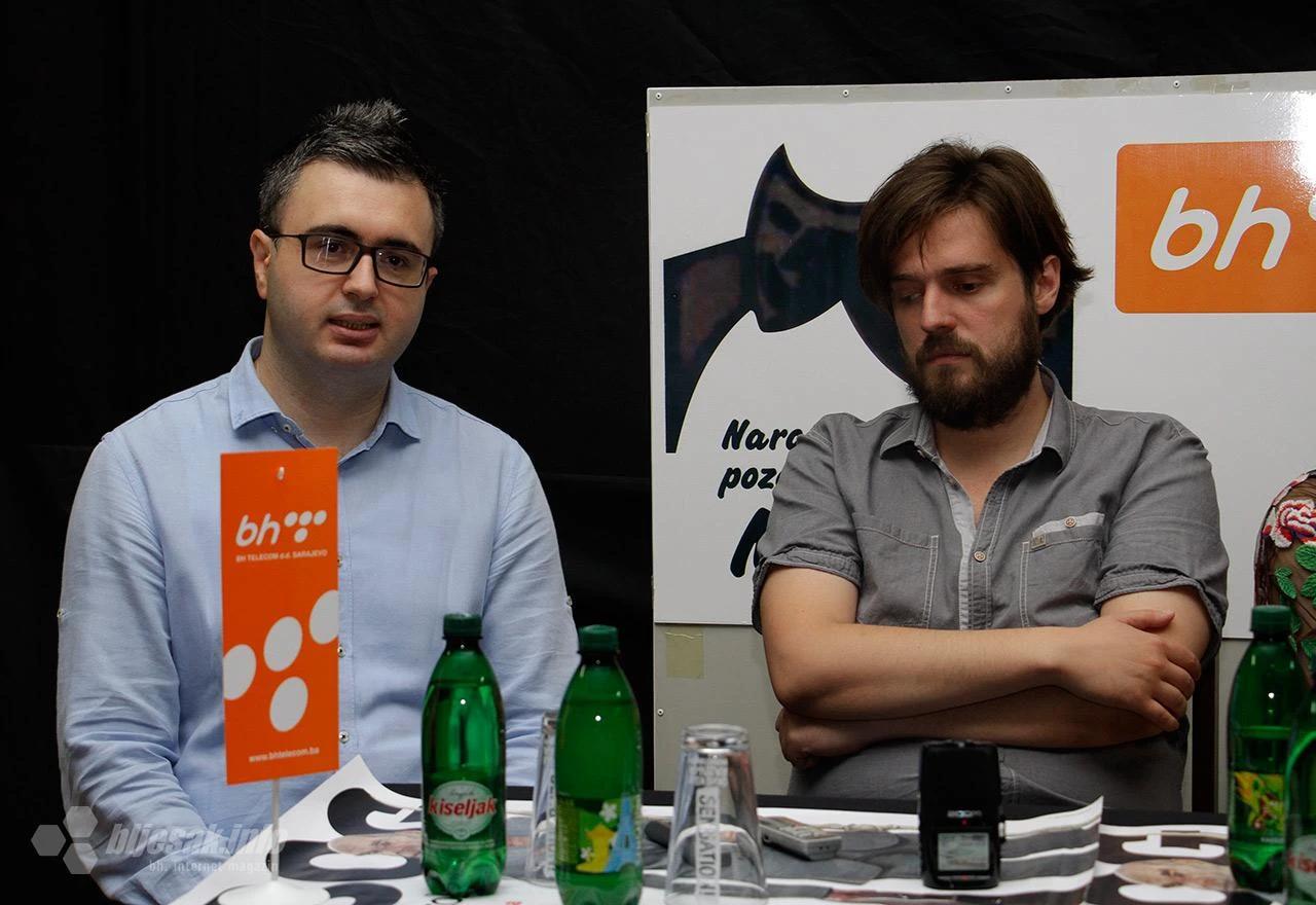 Tiskovna konferencija prije premijere predstave Bog pokolja 