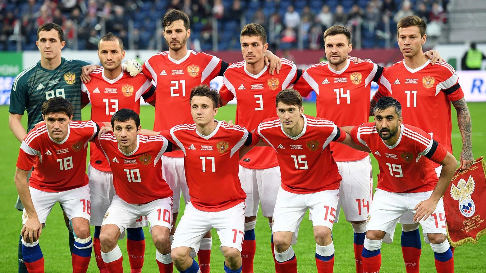Ruska nogometna reprezentacija, ožujak 2018.