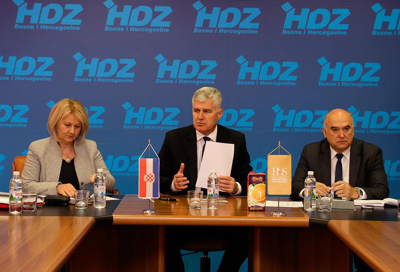 HNS sjednica u Mostaru 09.04.2018.