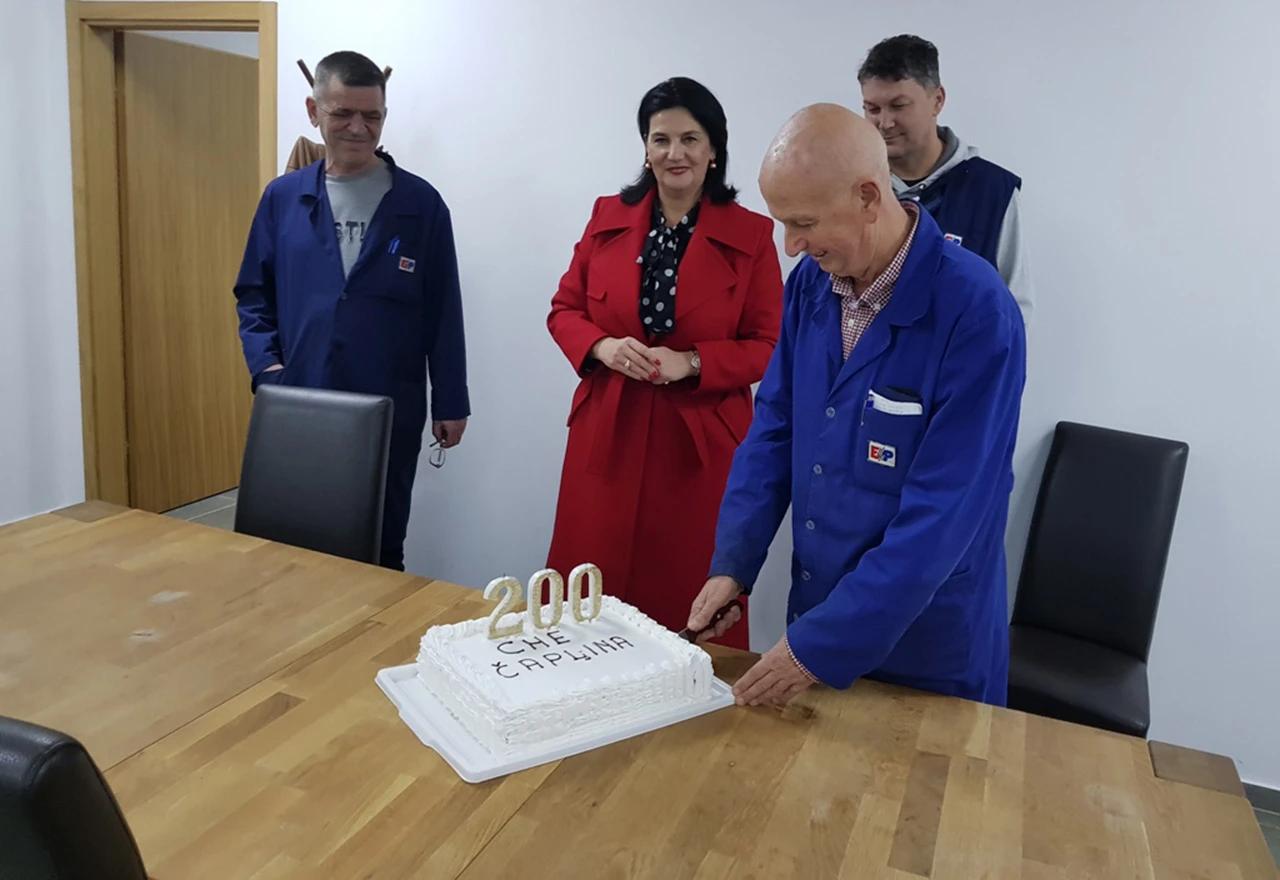 CHE Čapljina ostvarila 200-ti crpni ciklus