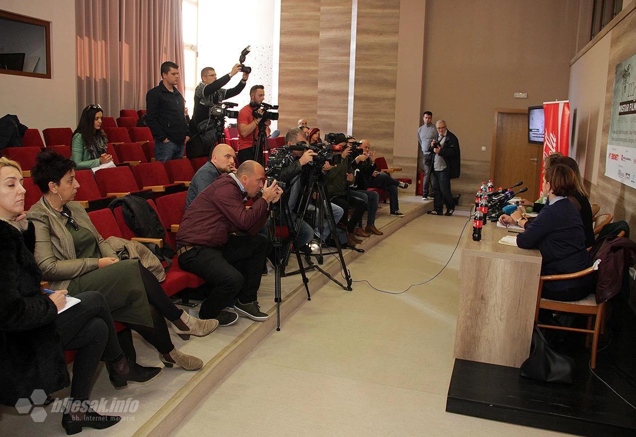 Detalj s konferencije za medije