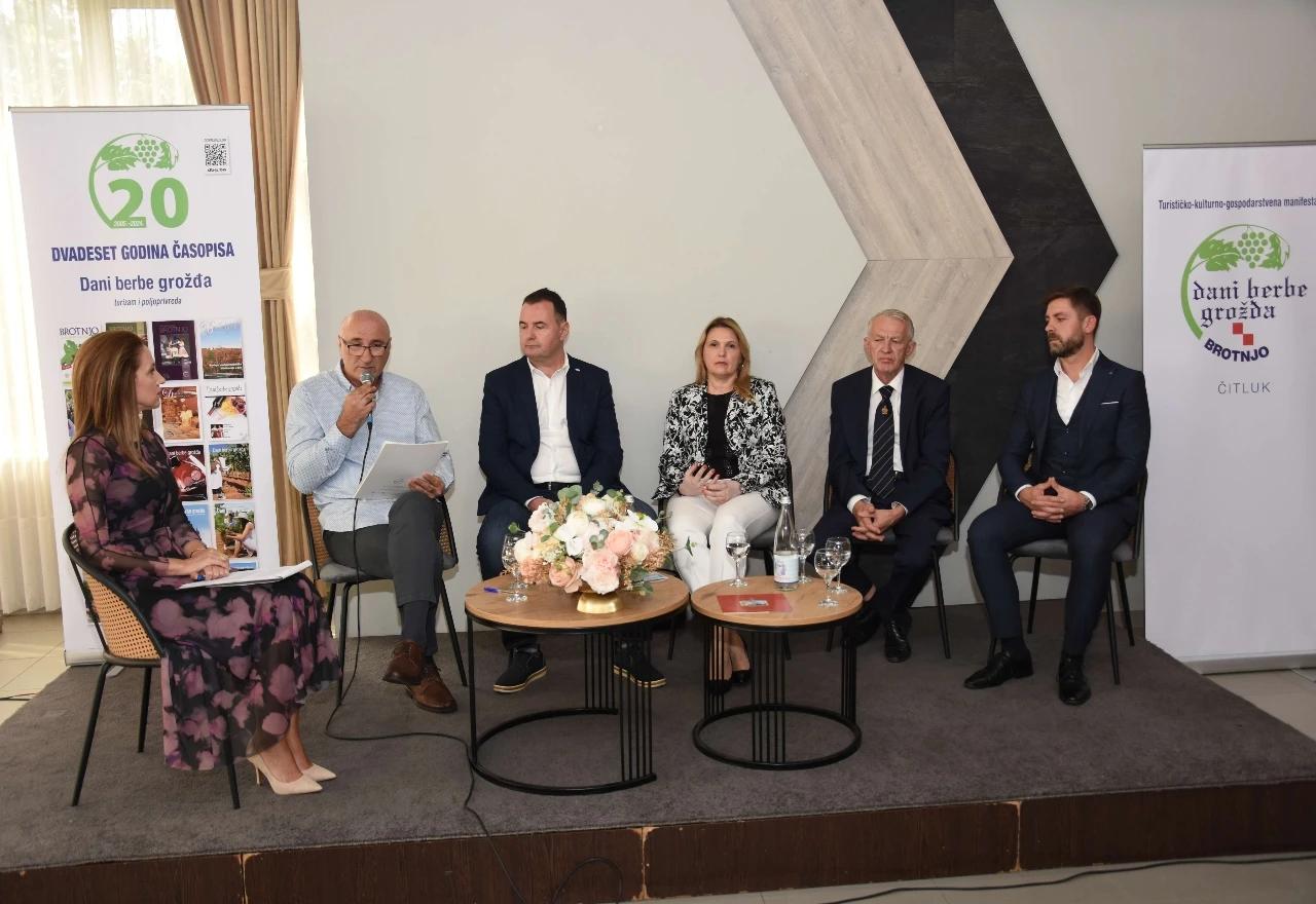 Predstavljen 20. broj časopisa ''Dani berbe grožđa''