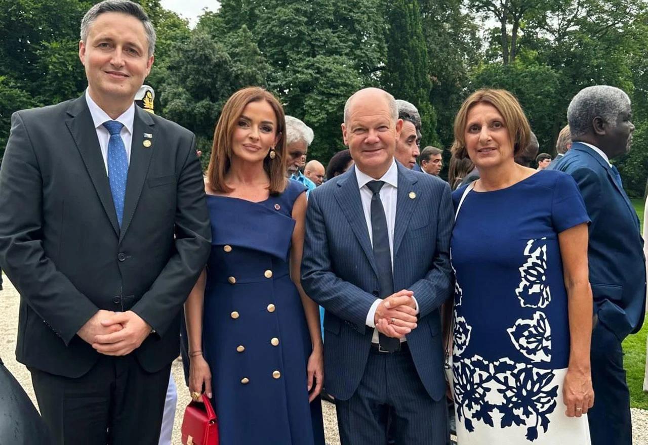 Bećirović sa suprugom na ceremoniji otvaranja Ljetnih olimpijskih igara