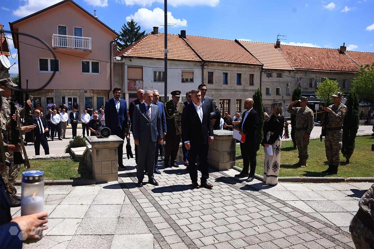 Milanović na obilježavanju 32. obljetnice brigade Kralj Tomislav