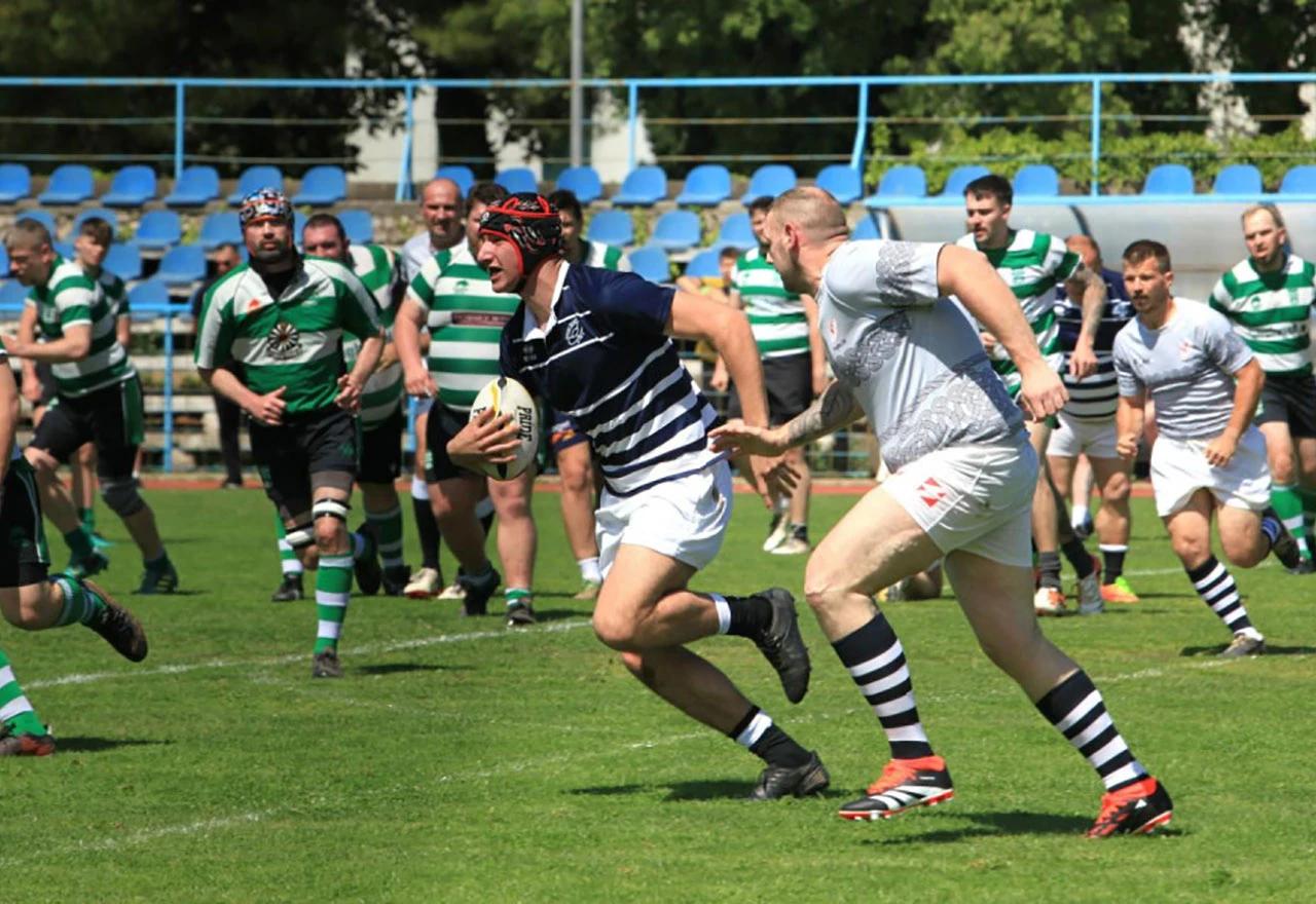 Seniori Ragbi kluba Herceg nastupili su s RK Dubrovnik protiv engleske ekipe RFC Dorchester