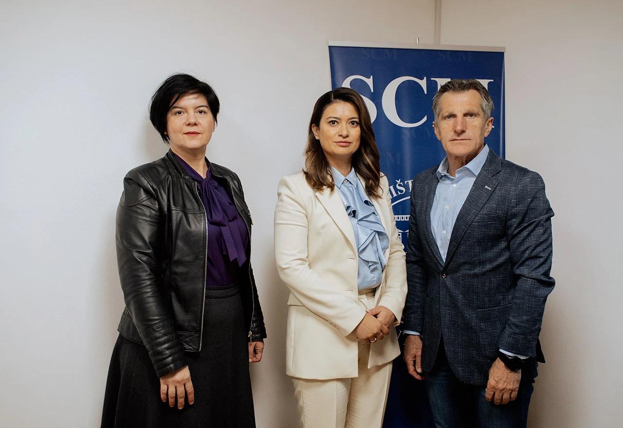 Anita Ivanković, Anita Glibić i Ivan Ostojić