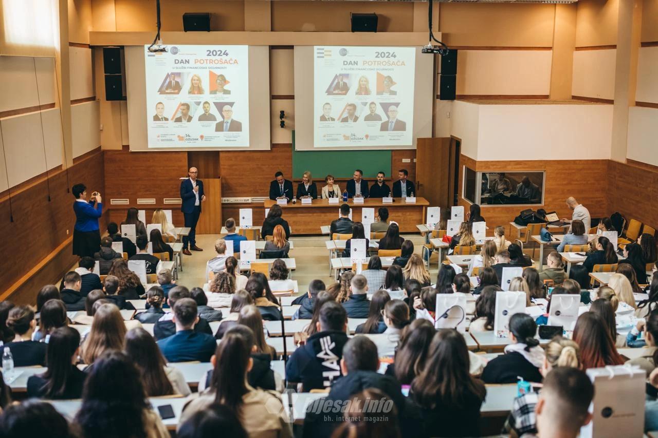 Panel "Zaštita potrošača financijskih usluga i digitalna sigurnost" održan je na Ekonomskom fakultetu Sveučilišta u Mostaru 