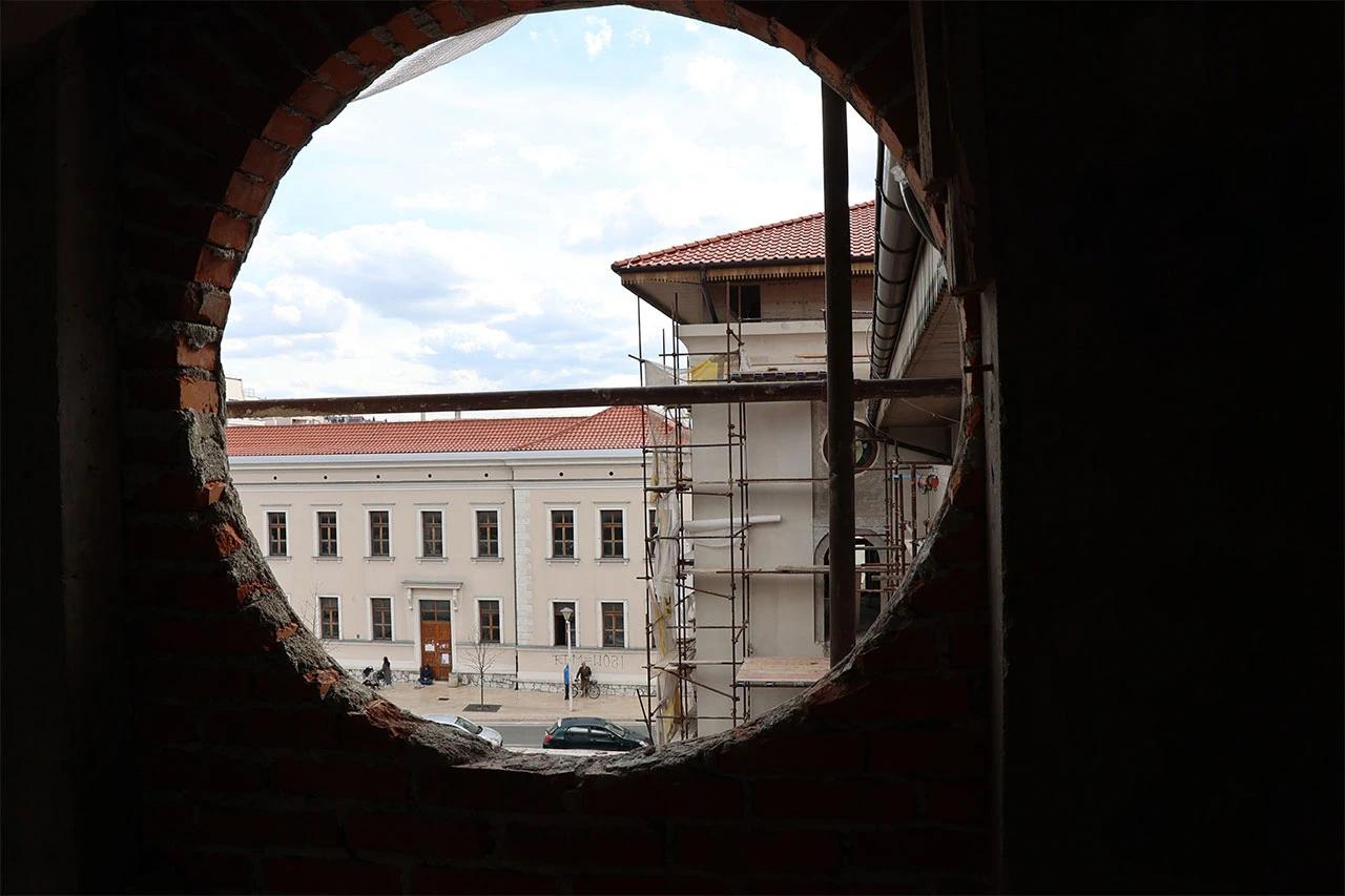 Radovi na mostarskom hotelu Hilton