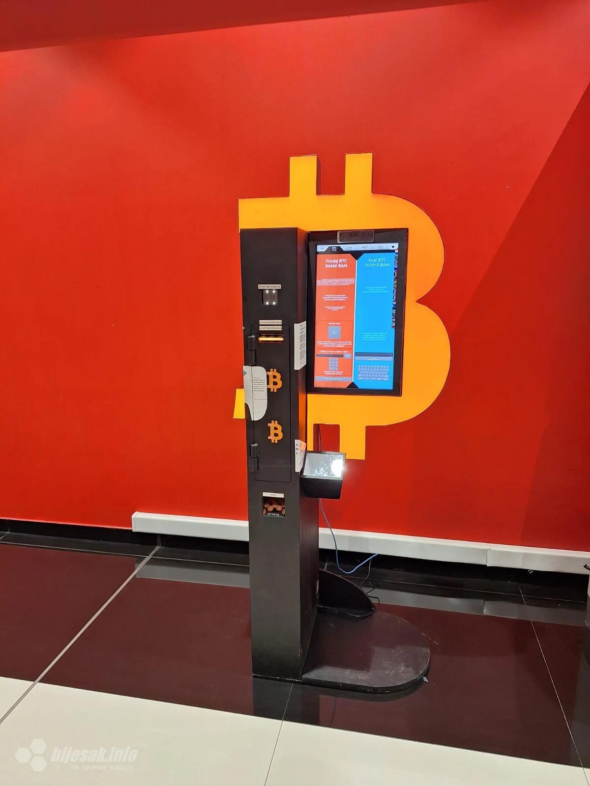 Prvi Bitcoin bankomat u Mostaru omogućava građanima trgovinu kriptovalutama