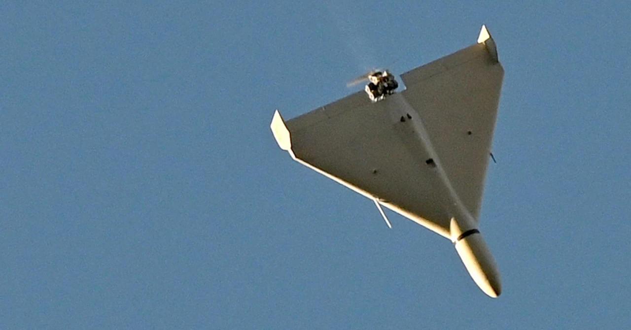 Dron iznad Kijeva u listopadu