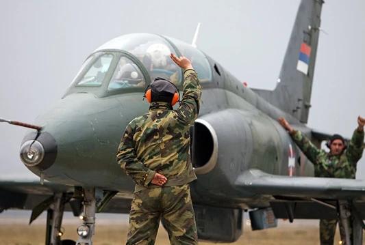Avion Galeb G-4 Ratnog zrakoplovstva i PZO-a Srbije