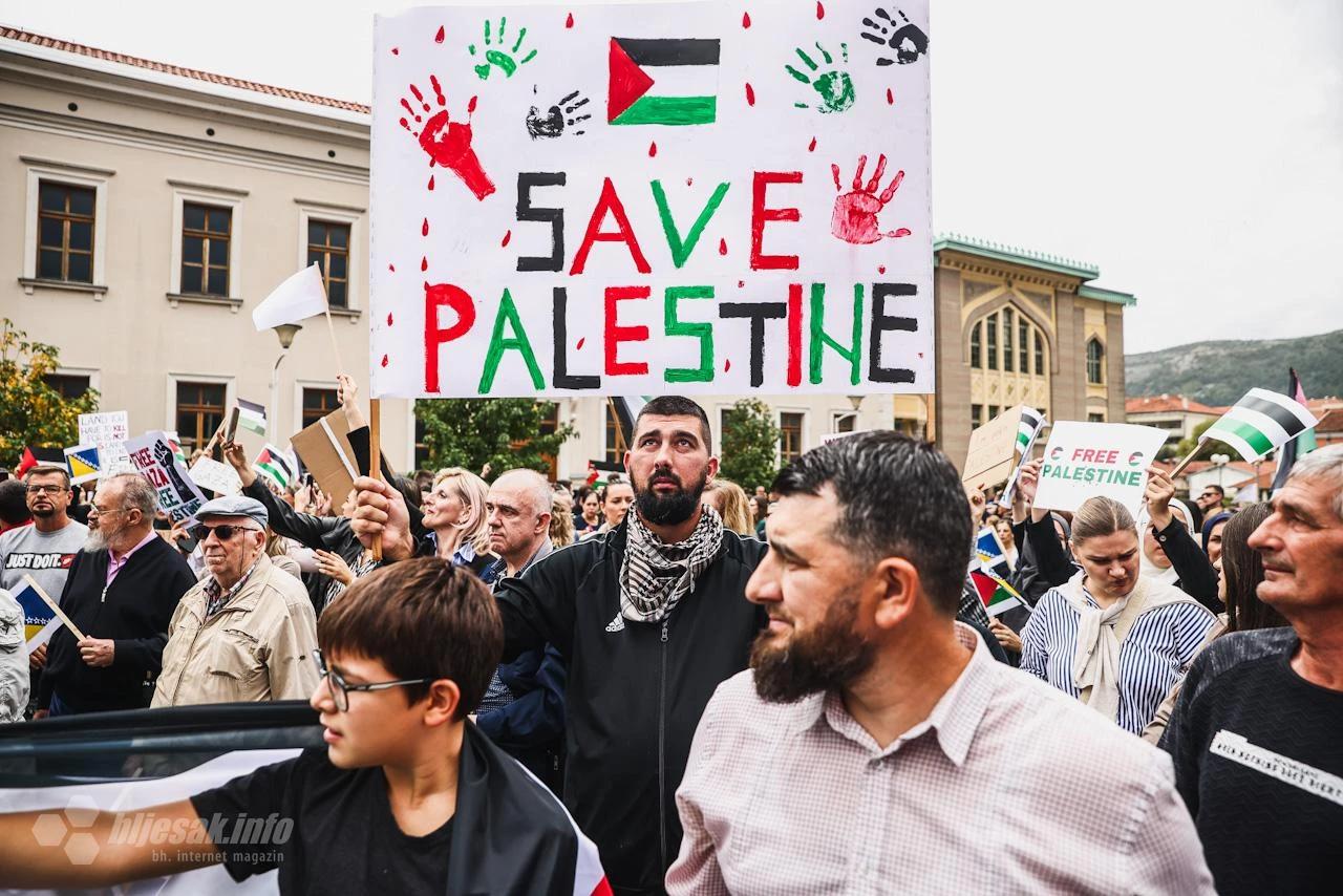Skup podrške palestinskom narodu u Mostaru