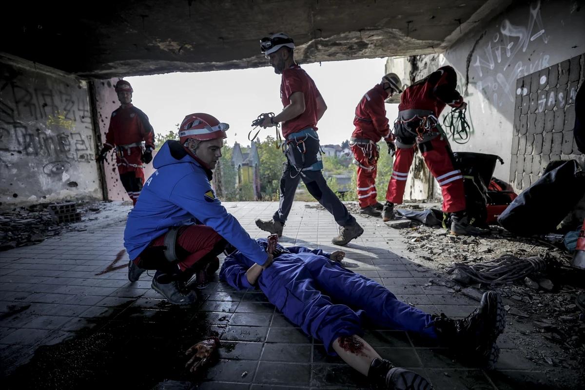 U Sarajevu održan nastavak pokazne vježbe spasilačkih timova iz BiH uz podršku TIKA-e