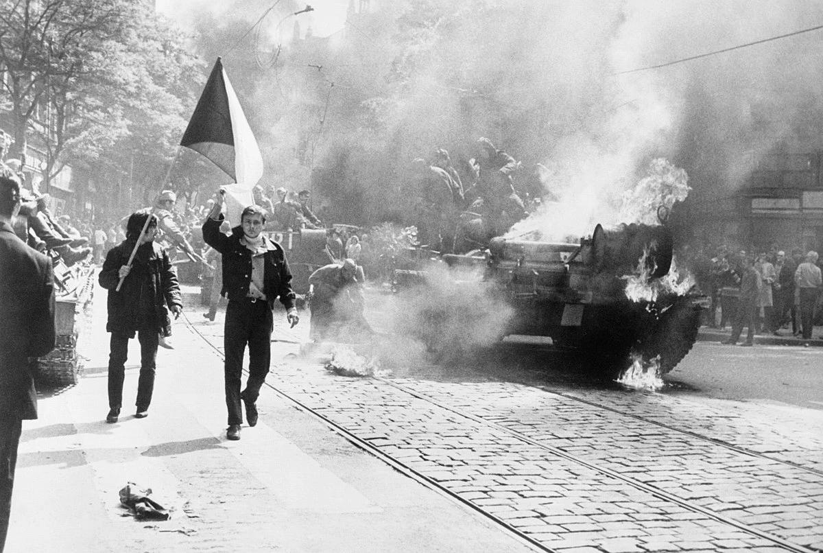 Prosvjedi u Pragu 1968. protiv sovjetske okupacije