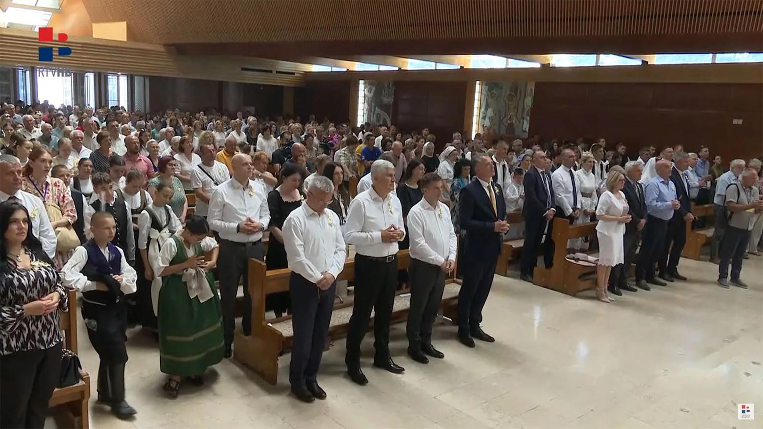 Sveta misa u mostarskoj katedrali