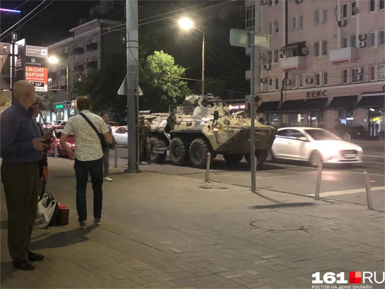 Vojska na ulicama u Rusiji