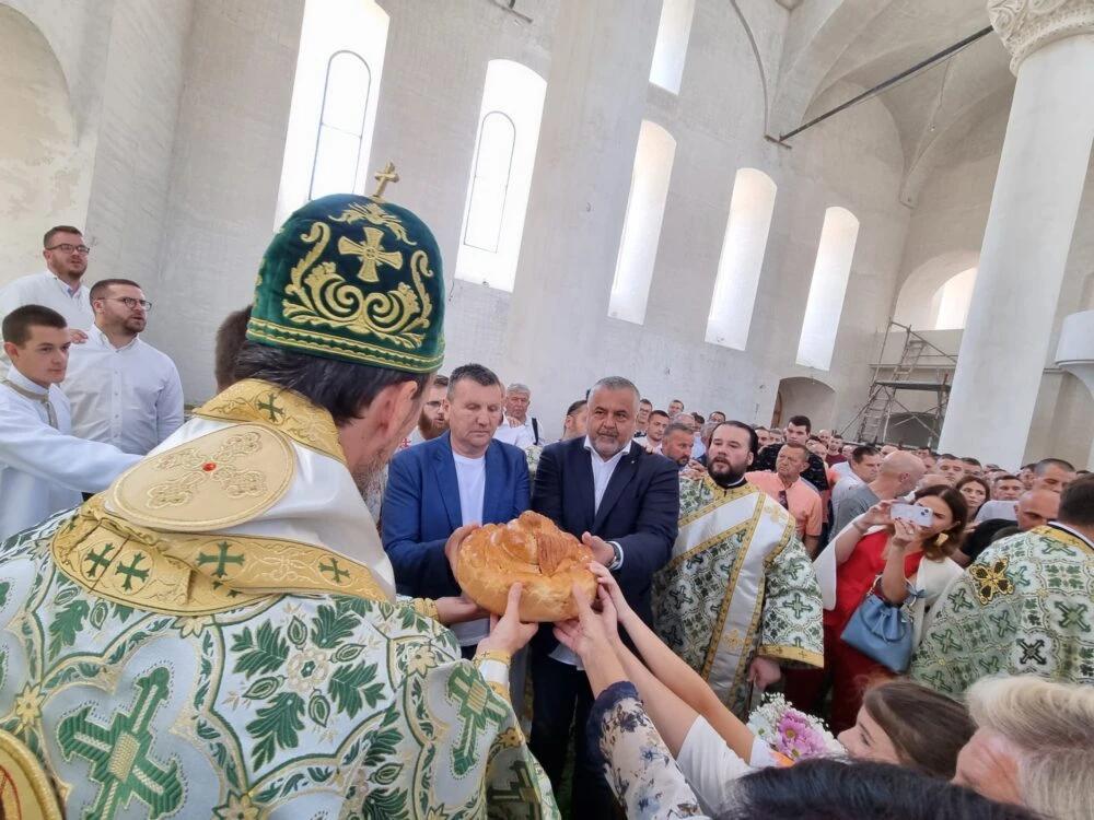 Trojčindan u Sabornoj crkvi u Mostaru