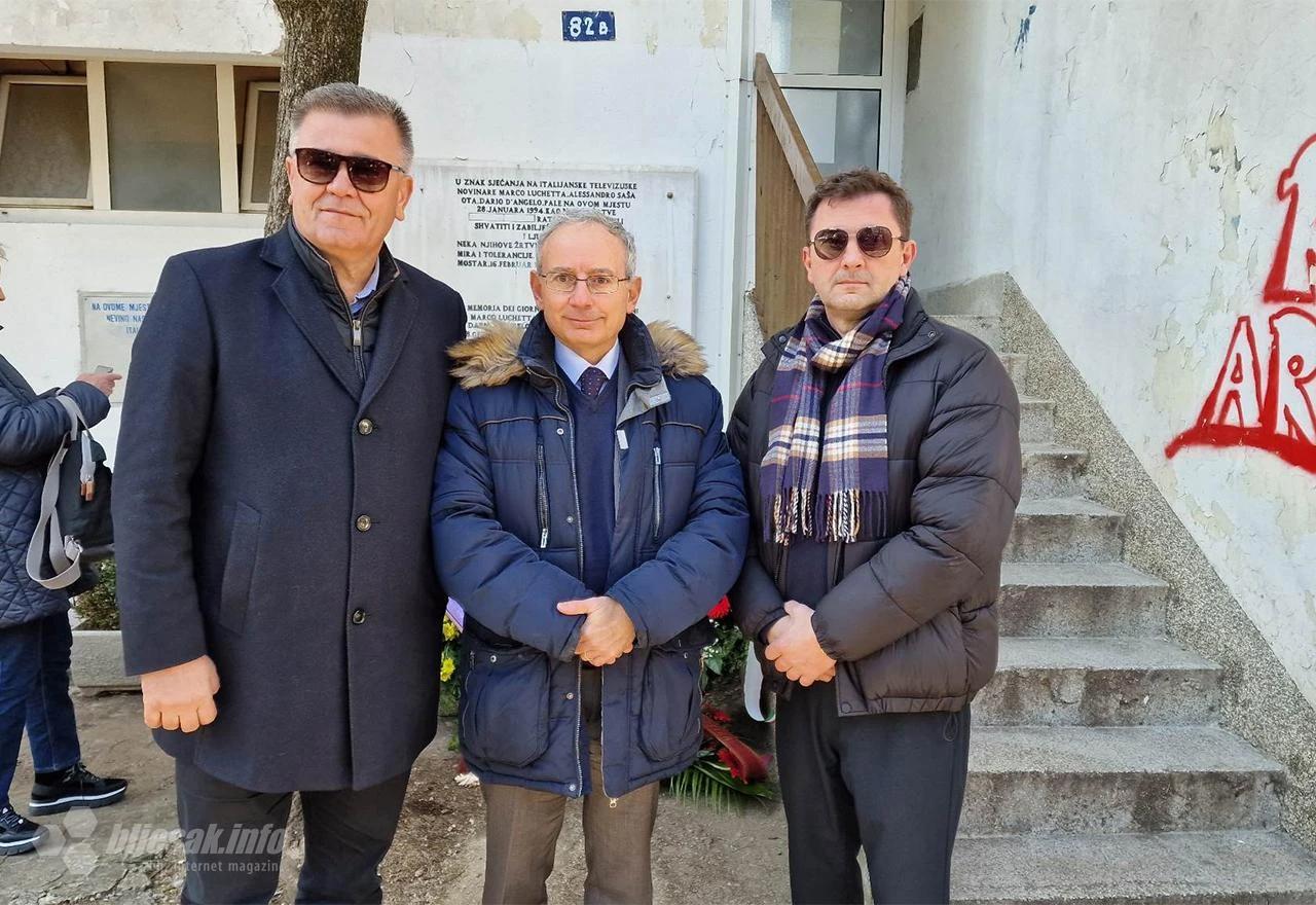 Odana počast talijanskim novinarima koji su stradali u ratu