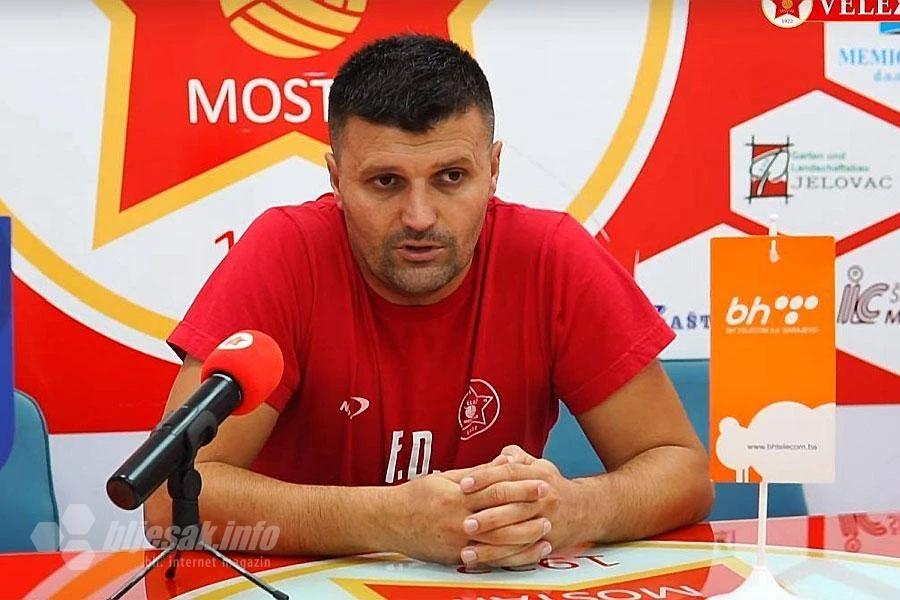 Trener Veleža Feđa Dudić