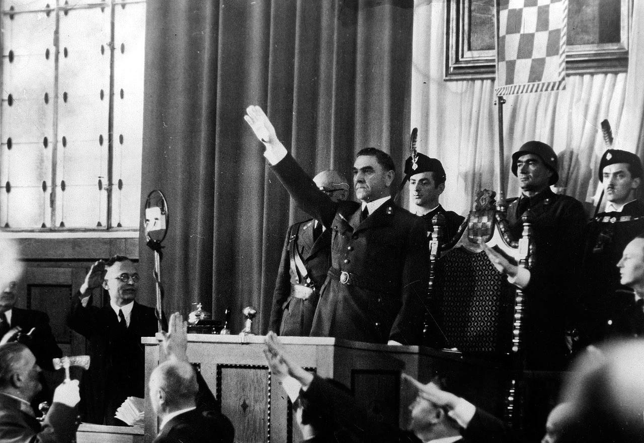Ante Pavelić, poglavnik Nezavisne Države Hrvatske (NDH)