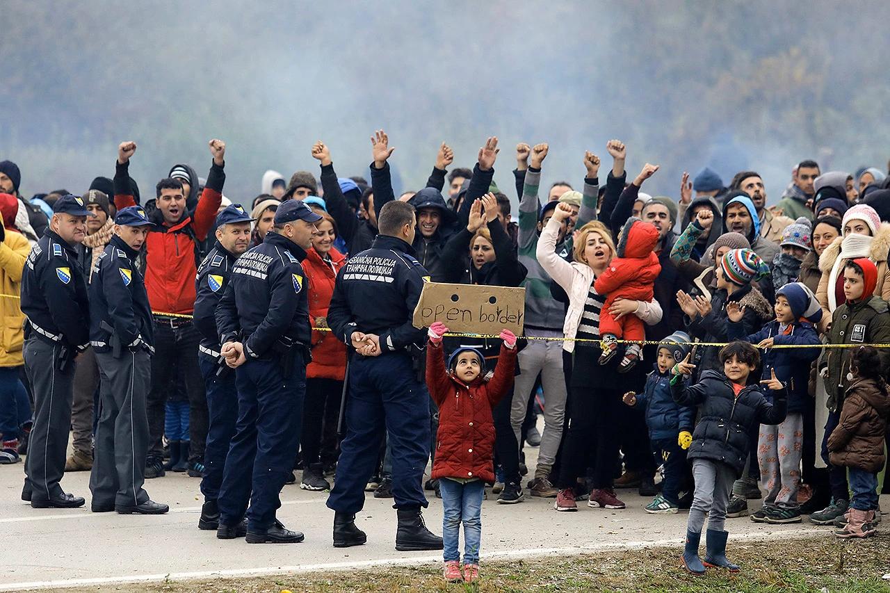 Migranti na Maljevcu