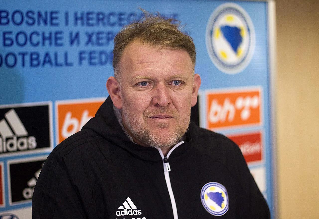 Robert Prosinečki na konferenciji za medije