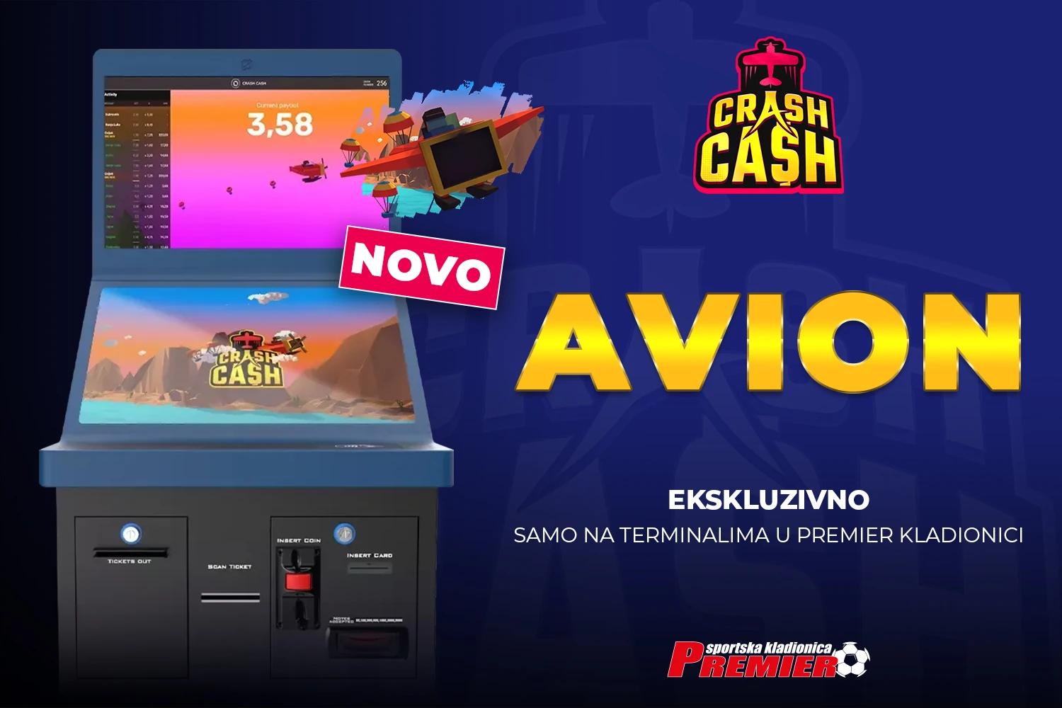 Foto:PR/ Nova igra AVION u Premier kladionici