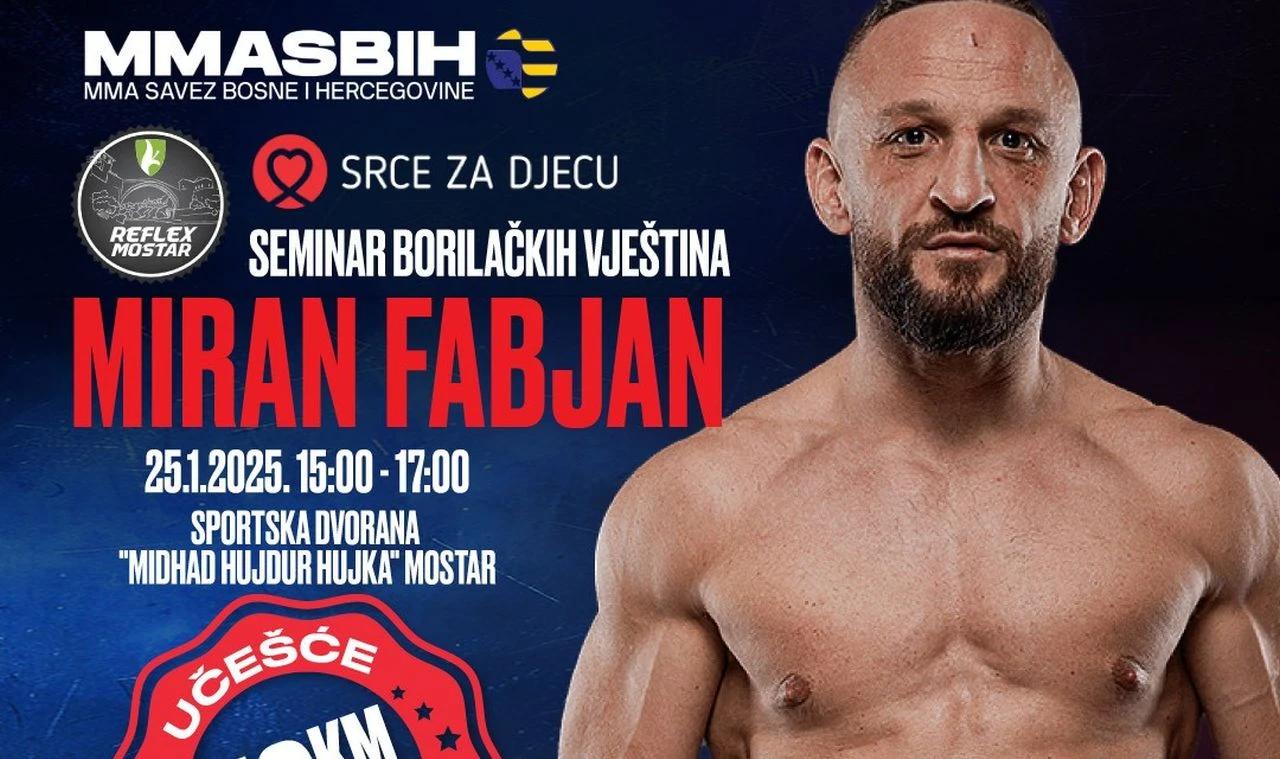 Fabjan voditelj humanitarnog seminara u Mostaru