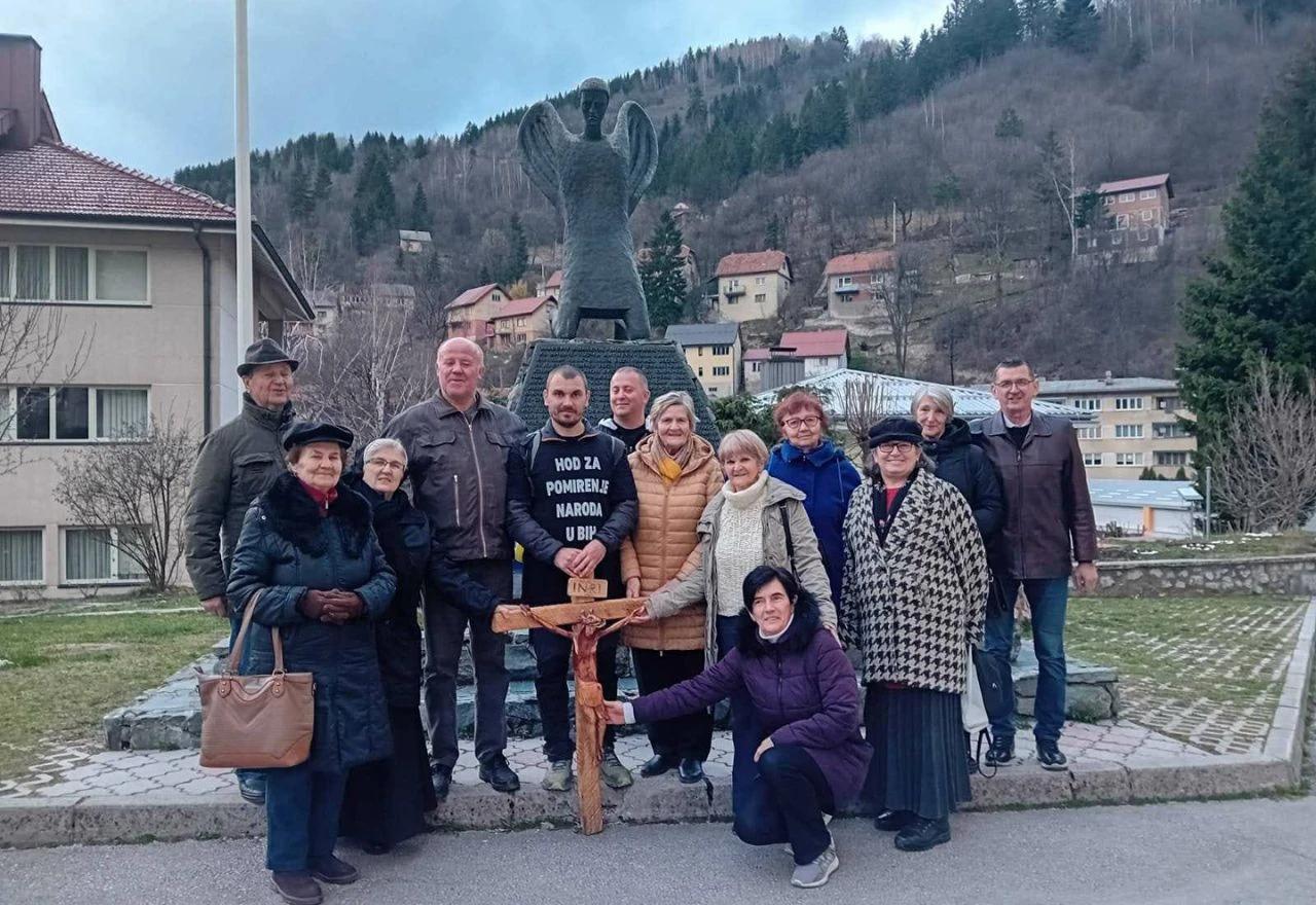 Hodočasnik Josip Jelinić u Varešu
