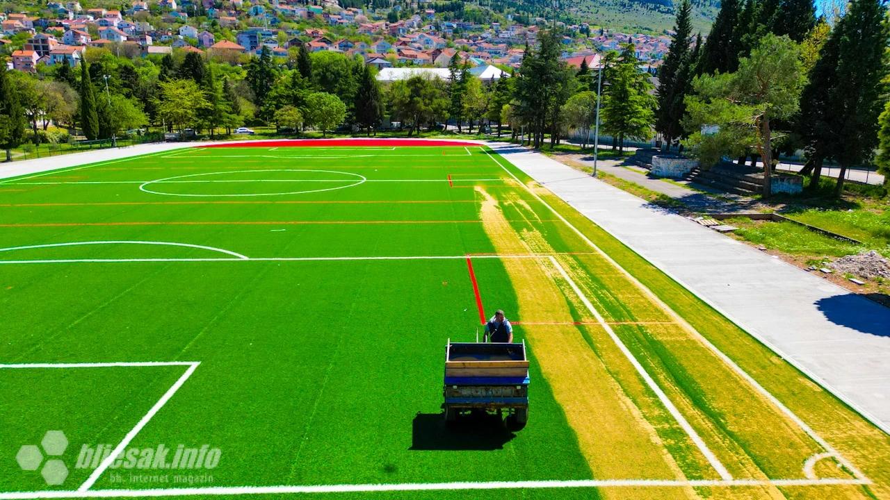 Novo lice sportskih terena na kampusu Univerziteta ''Džemal Bijedić''