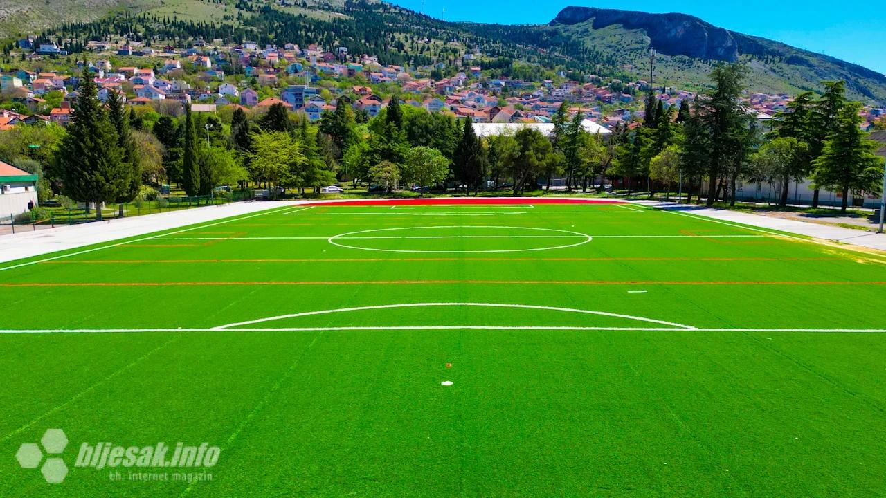 Novo lice sportskih terena na kampusu Univerziteta ''Džemal Bijedić''