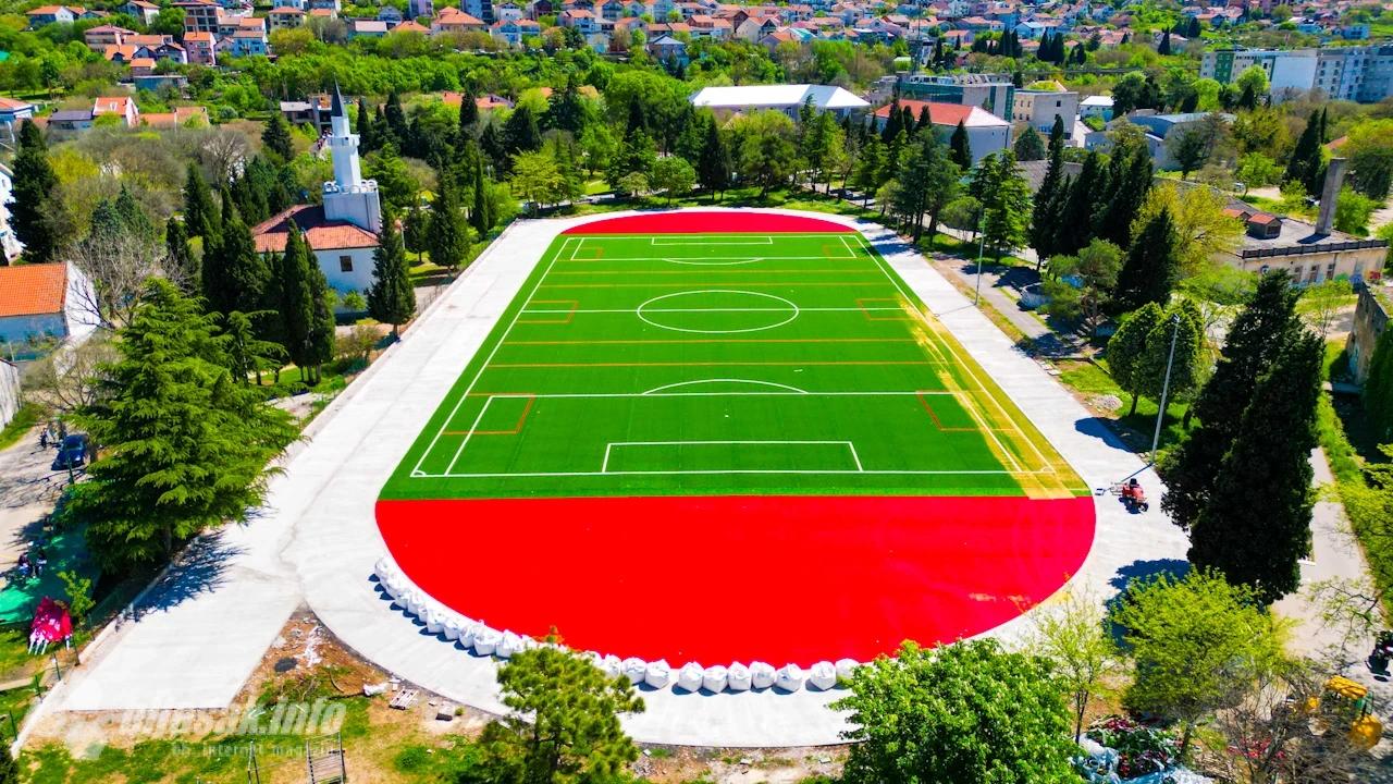 Novo lice sportskih terena na kampusu Univerziteta ''Džemal Bijedić''
