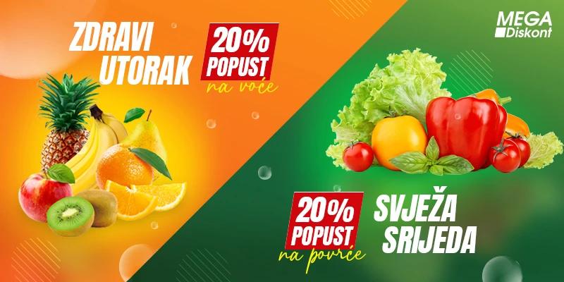 Zdravi utorak i svježa srijeda