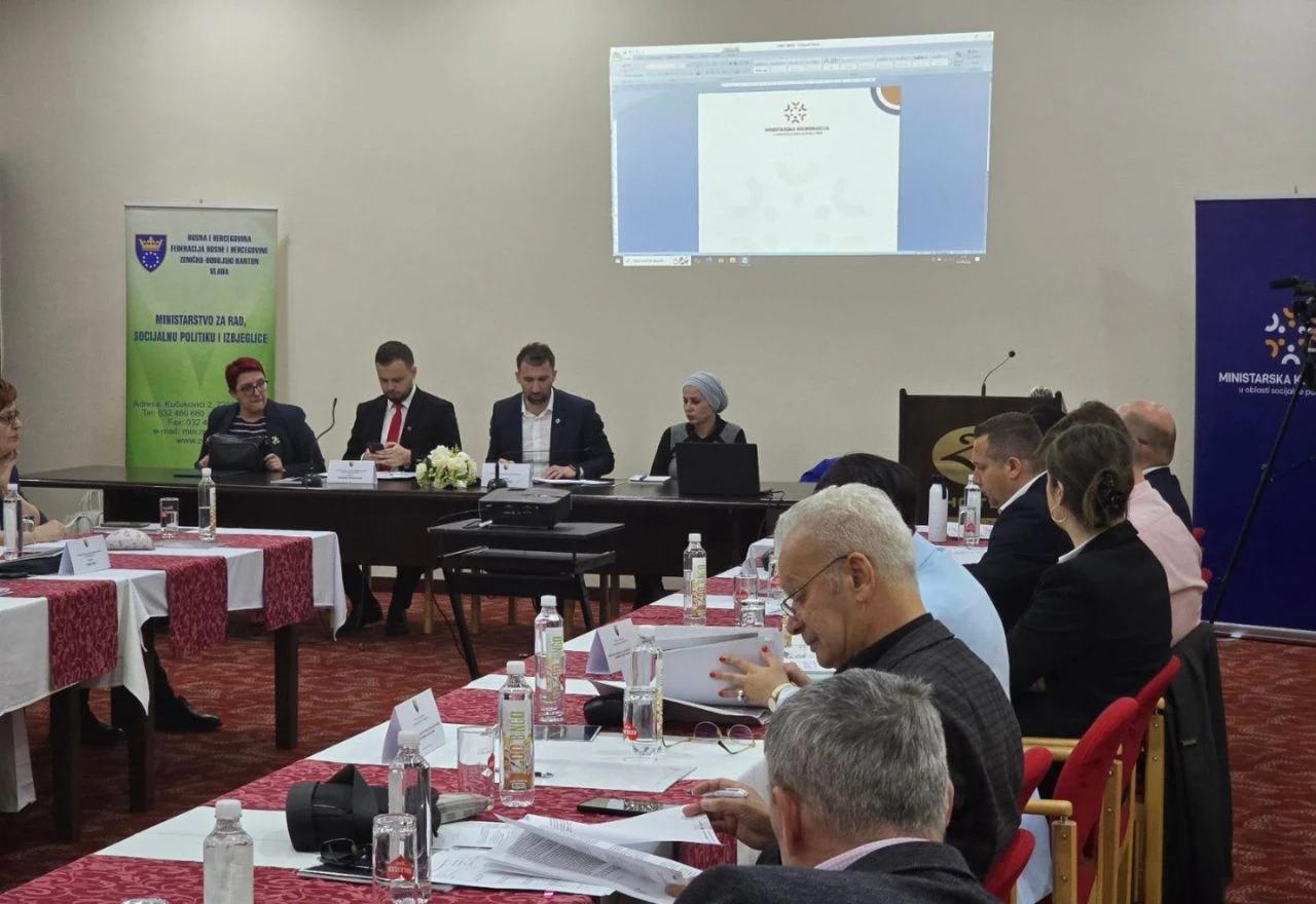 Ministar Delić i županijski ministri