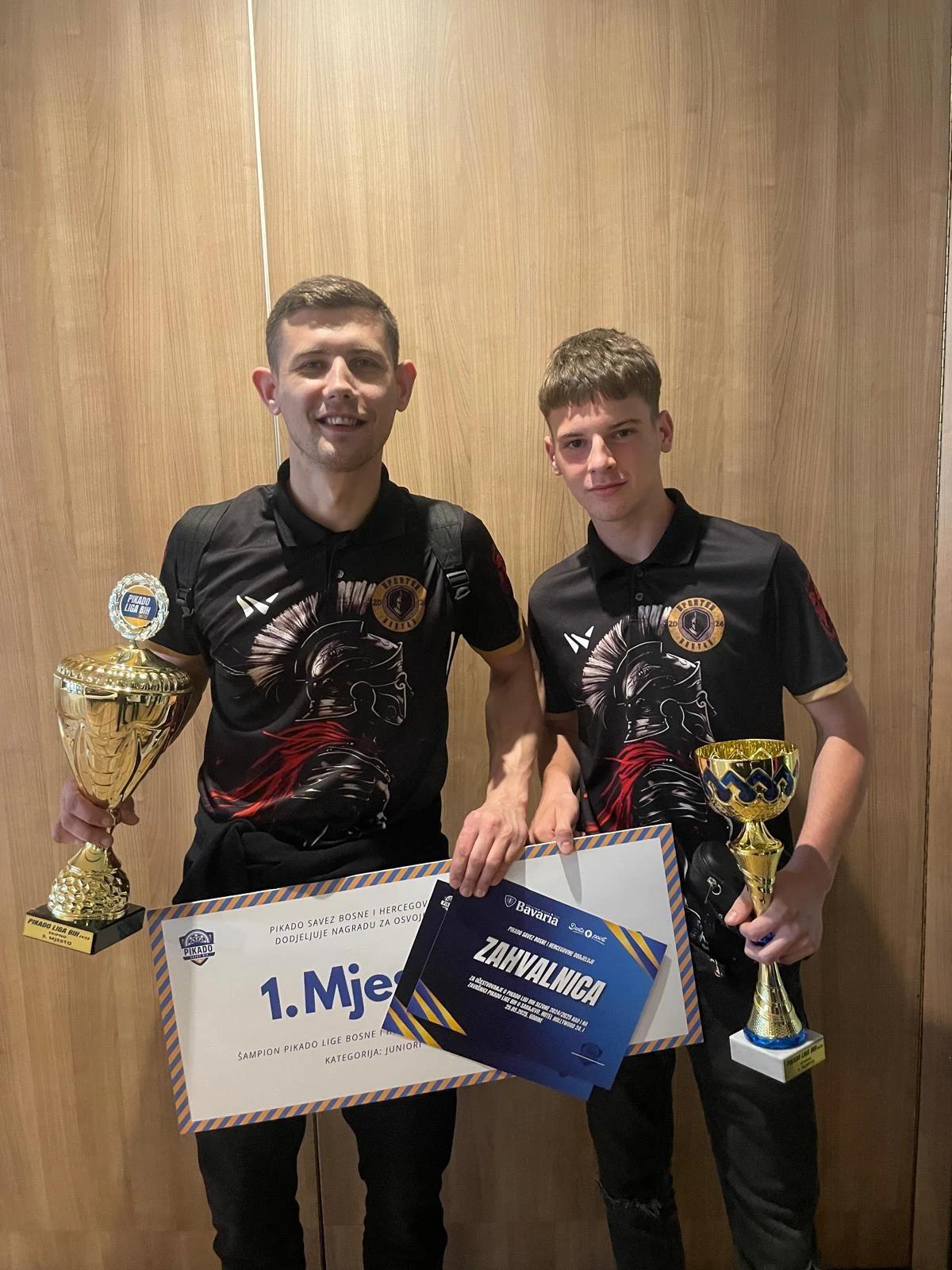 Mostarski pikado klub Spartan donio dva trofeja s državnog prvenstva