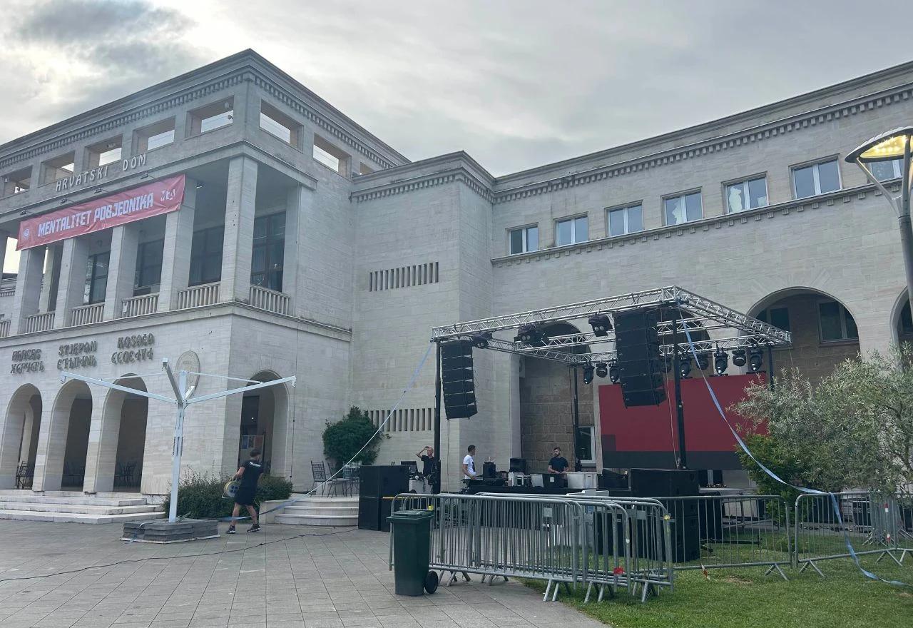 Pripreme za proslavu devetog naslova prvaka