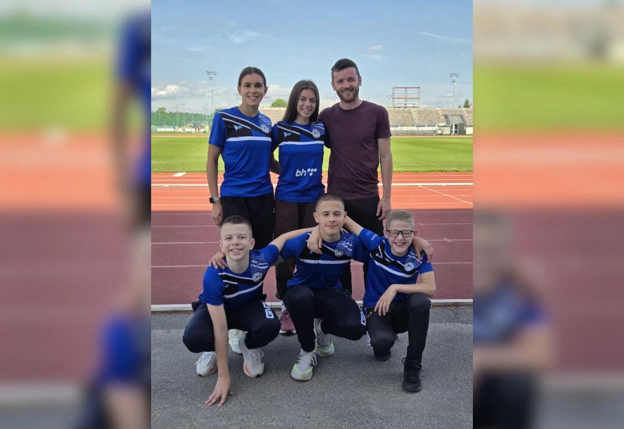 Mladi atletičari briljirali u Kranju