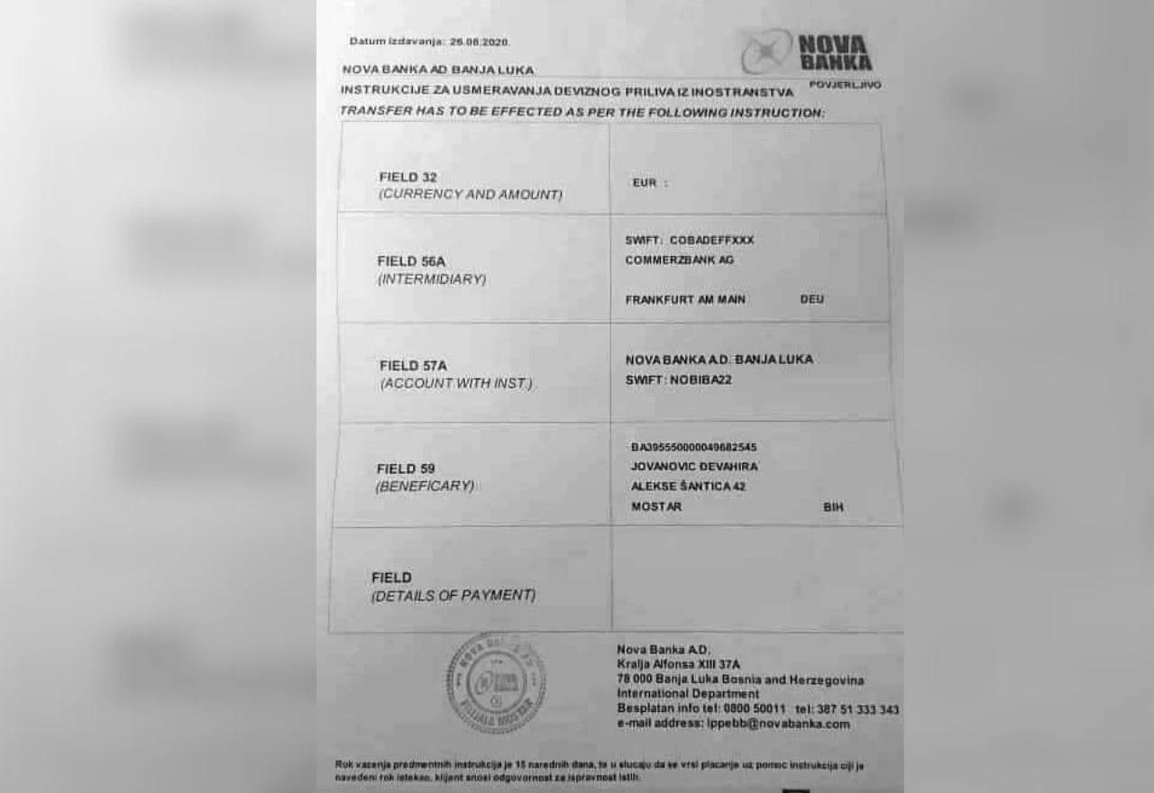 Apel za Jasmina
